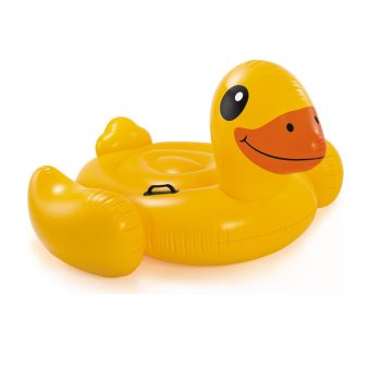 badleksak intex yellow duck ride on