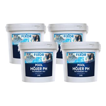 pH-Höjare Fixor by Nitor Höjer pH 2Kg 4-pack framifrån