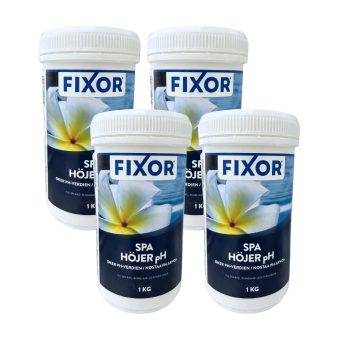 pH-Höjare SPA Fixor by Nitor Höjer pH 1kg 4-pack