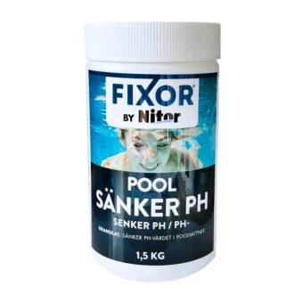 pH-Sänkare Pool Fixor by Nitor Granulat 1,5kg