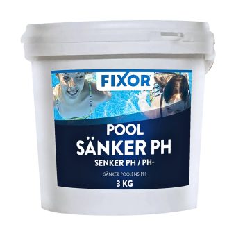 pH-Sänkare Pool Fixor by Nitor Sänker pH 3Kg