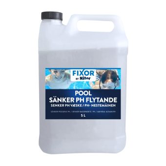 pH-Sänkare Pool Fixor by Nitor Sänker pH 5l flytande