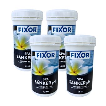 pH-Sänkare SPA Fixor by Nitor Sänker pH 1,5 kg 4-pack