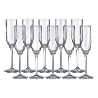 stripe-champagneglas-plast-10-pack